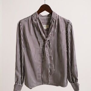 Maeve Tie-Neck Blouse | Size S